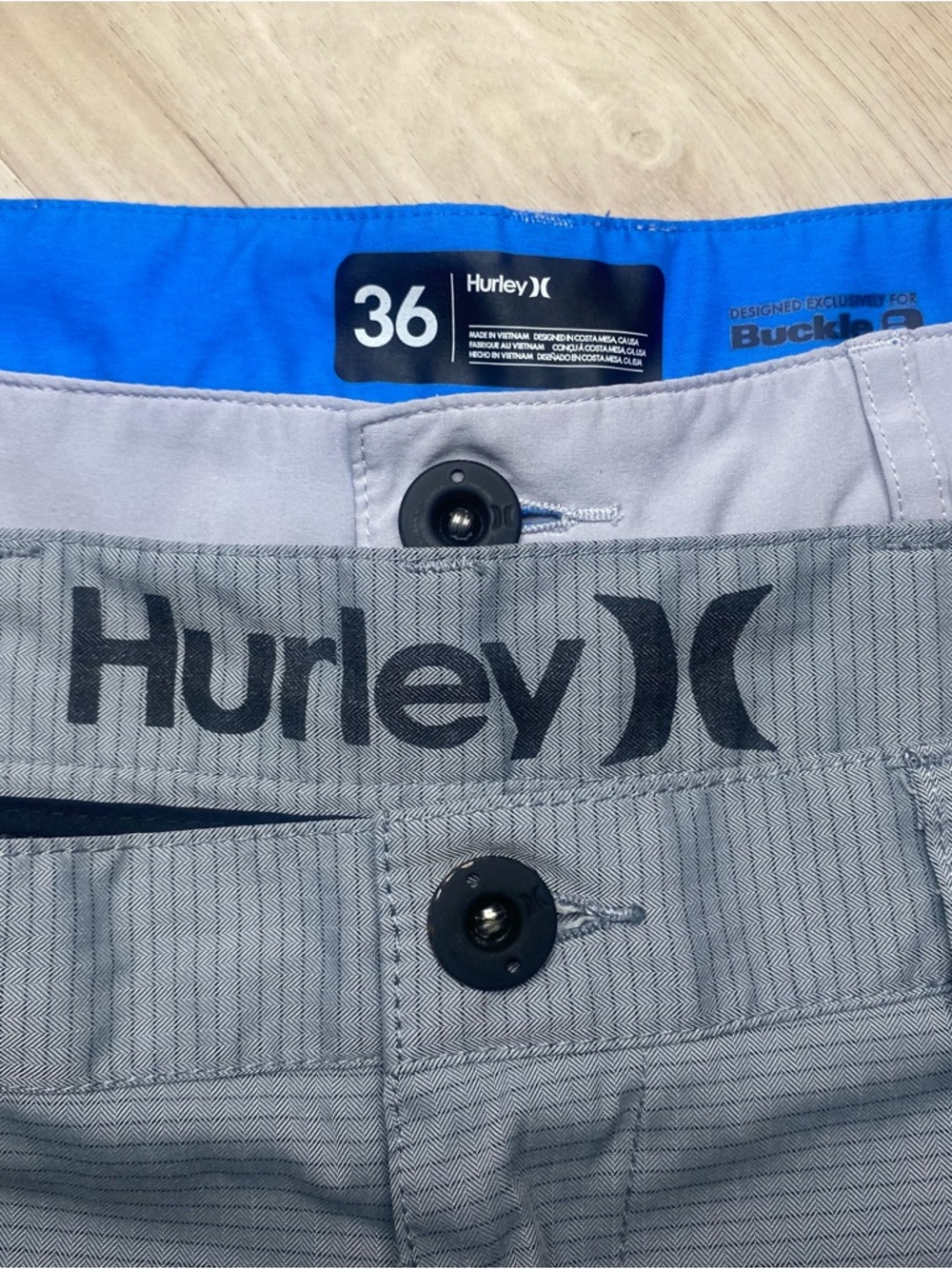 Hurley Boardshorts Mens size 36 swimwear Bundle of 2 - Picture 3 of 9